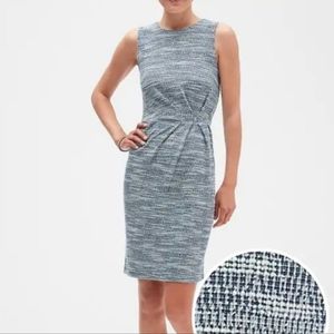 ⏰️Sleeveless Tweed Sheath Dress